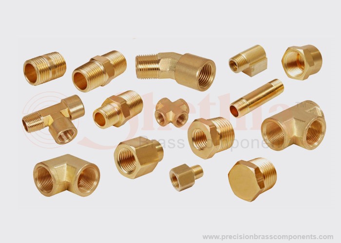 brass fitting components